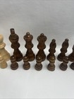 Replacement Wood Chess Pieces Full Set Felted Bottom Wooden Chess Pieces