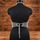  Medieval Aluminum Chainmail Bra Larp Festival Costume 