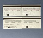 Vintage Disney World Lot Of 4 Passport The Big Ticket Stub Passes Orlando
