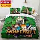 Minecraft Game Room Decor Steve   Alex Duvet Quilt Cover Pillowcases Set S D Q K