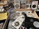Ms70 Silver   Gold Estate Lot Coin Collection  Pcgs Or Ngc Morgans   Eagles     