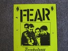 Vtg 1980 Fear Punk Rock Concert Show Poster Flyer Troubadour Whisky Los Angeles