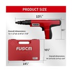 Low Velocity Powder Actuated Tool Fv308  Semi-automatic  27 Cal With Built In   