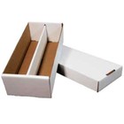 2-row 1600-count Trading Card Storage Boxes 2 Pack Shoe Box Style For Cards Tcg