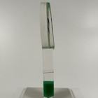 Vintage Heineken Double Sided Round Clear Lucite Acrylic 6 75  Beer Tap Handle