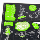 Fido Dido Sticker Sheet Original Vintage 1985 87 Hallmark Cards 10 Stickers