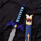 Handmade Legend Of Zelda Inspired Link Sword Master Sword Replica With Scabbard