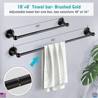 8-piece Bathroom Accessory Set  Oil Rubbed Bronze  Wall Mounted Hardware