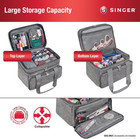 Singer Sewing Accessories Organizer     Double Layer Portable Sewing Storage Bag