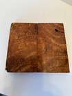 Premium Bookmatched Amboyna Burl   figured Turning Blank Knife Scale pistol Grips