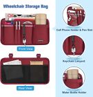 Wheelchair Side Storage Bag With Cup Holder For Power Wheelchairs  Walkers