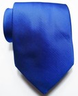 New Classic Checks Blue Jacquard Woven Silk Men s Tie Necktie