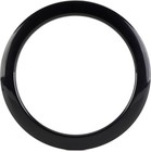 Bass Drum O s Port Hole Ring - 4-inch - Black  2-pack  Bundle