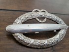 Imperial German World War I Zeppelin Commemorative Airship 800 Silver Badge