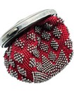 Antique Art Nouveau Lady Cut Steel Beaded Coin Purse Tam O Shanter Dated 1890