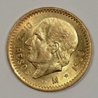 1906 Mexico 10 Pesos Or Diez Pesos Gold Coin For Miguel Hidalgo Y Costilla