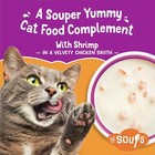 Purina Friskies Grain Free Lickable Cat Food Toppers Lil    Soups With Shrimp