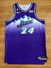10 19 22 Walker Kessler  debut  game Used Worn Utah Jazz Jersey Meigray Coa 