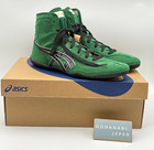 Asics Ex-eo Wrestling Boxing Shoes 1083a001 Twr900 New Model Green Black 4 5-13