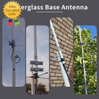 Dual Band Fiberglass Base Antenna With Ground Plane Kit  17    Vhf uhf 136-174mhz 