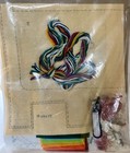 Bucilla Vtg Christmas Felt Wall Hanger Kit A Time For Joy 48632 Sequin Embroider