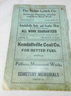 Kendallville In Indiana Vtg 1931 City Directory Book Genealogy Reference 1930s