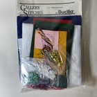 Bucilla Gallery Of Stitches Christmas Felt Stocking Kit Santa   Snowman 32710