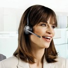 Jabra Pro 9450 Mono Wireless Headset  On Great Working And Cosmetic Condition 