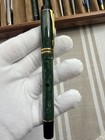 Parker Duofold Rollerball Pen Marble Green   Gold New In Box Made In Uk