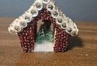 Vintage Leewards Elf Pixie House Bead Sequin Christmas Ornament Kit