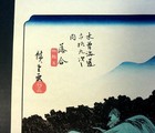 Hiroshige japanese Woodblock Prints  Ukiyo-e  vintage kiso Kaido 69  K45  F s