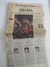 New York Times Newspaper President Barack Obama Election November 5 2008 