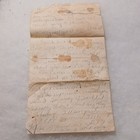 Antique Handwritten Letter With Envelope Pre-1900 Addressed To Mr  Blewett