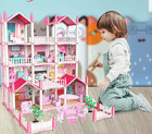 New Barbie Dreamhouse 4-story Dollhouse With 11 Rooms   4 Doll Figures For Girls