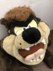 Taz Looney Tunes Tazmanian Devil Plush 15    1997 Vintage Warner Bros Play By Play