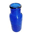 Bromo Seltzer Emerson Drug Co Baltimore Md Cobalt Blue Antique 4  Bottle 1900