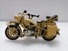 Bmw R75 Army With Sidecar  - Vintage 1 16 Scale Model   Polistil   Italy 1976