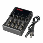 Four Slot Li-ion Battery Charger Us Plug 4 Slot Universal For 26650 16340 14500