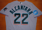 Miami Marlins Sandy Alcantara 2023 Game Issued Un Worn Jersey Cy Young All Star