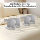 4-8pcs Heavy Duty Bed Sheet Clips   Corner Grippers For Mattress   Sheet Holders