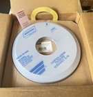 Norton 412x40x127 Grinding Wheel Recessed Tapered  Side A374 3  w S Fillet Reces