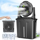 10  9l Portable Misting Fan   55hrs   outdoor Mister Fan For 20000mah   black