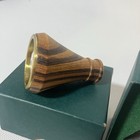 Vtg 1987 Dragonfly Wood Brass Dioptric Scope Kaleidoscope Van Cort Instruments