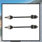 2 Pcs Rear Cv Axles Drive Shaft Assembly Replacement For Rzr Xp 4