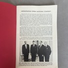 Metropolitan Opera National Company Program - Inaugural Season  1965 - 1966 Nyc 