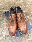 Cole Haan Lenox Hill Cap Ox Size 10 5 British Tan Mens Shoe