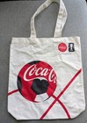 Coca-cola Fifa World Cup 2026 Official Canvas Tote Bag White New