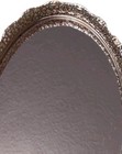 Vintage Gold Filigree Oval Mirror Vanity Tray Hollywood Regency Decor 13 5 X 8 5