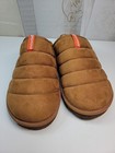 Avalanche Men Cozy Slip-on House Shoes slippers Soft Warm Fuzzy Brown Sz 11