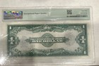 Pmg 64 1923  1 Silver Certificate Epq Uncirculated Horse Blanket Large Note Rare